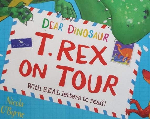 Dear Dinosaur- T.Rex On Tour by Chae Strathie & Nicola O’Byrne