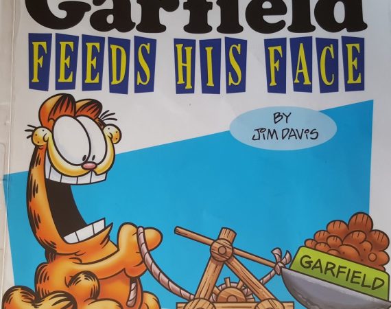Garfield Feeds His Face by Jim Davis